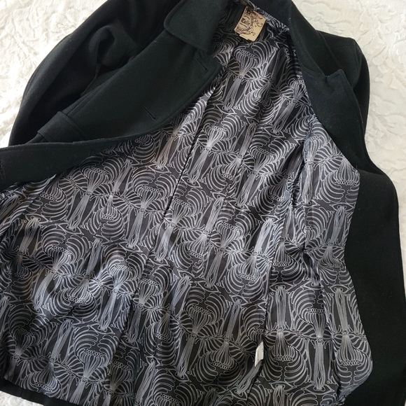 Tulle Pea Coat - Picture 8 of 9